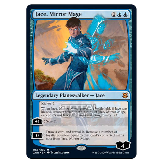 Magic The Gathering - Zendikar Rising - Jace, Mirror Mage - 63/391