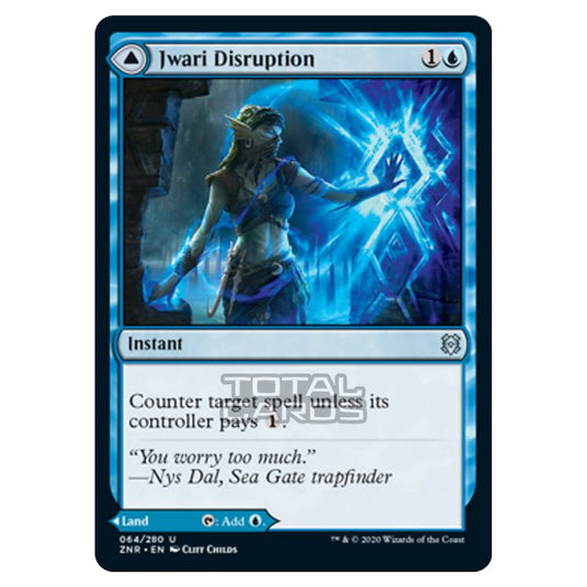 Magic The Gathering - Zendikar Rising - Jwari Disruption // Jwari Ruins - 64/391