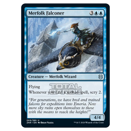 Magic The Gathering - Zendikar Rising - Merfolk Falconer - 69/391