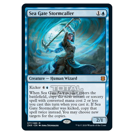 Magic The Gathering - Zendikar Rising - Sea Gate Stormcaller - 77/391