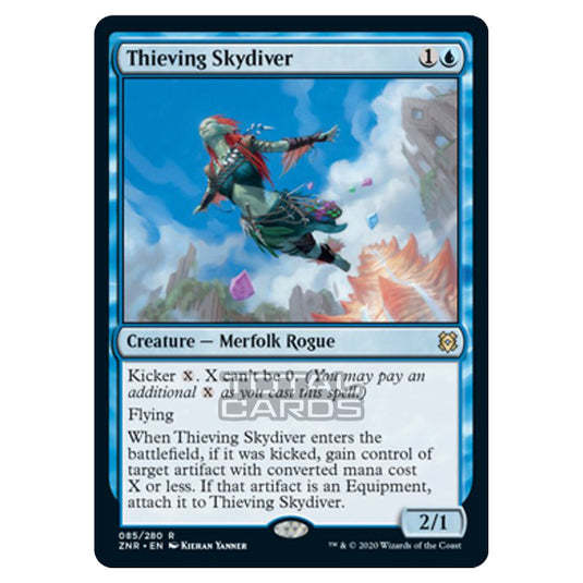 Magic The Gathering - Zendikar Rising - Thieving Skydiver - 85/391