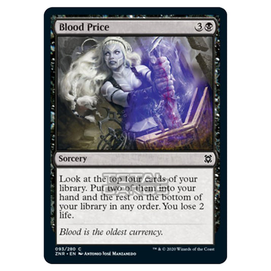 Magic The Gathering - Zendikar Rising - Blood Price - 93/391