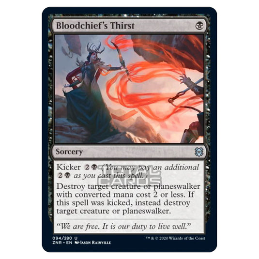 Magic The Gathering - Zendikar Rising - Bloodchief's Thirst - 94/391