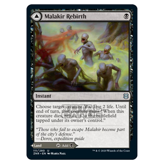 Magic The Gathering - Zendikar Rising - Malakir Rebirth // Malakir Mire - 111/391