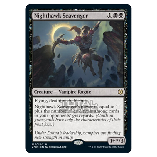 Magic The Gathering - Zendikar Rising - Nighthawk Scavenger - 115/391