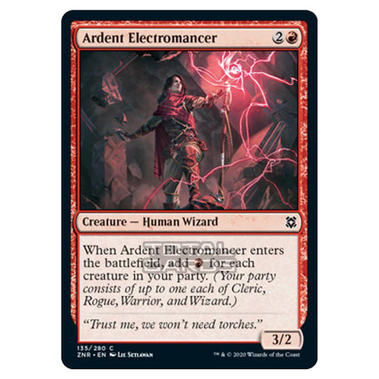 Magic The Gathering - Zendikar Rising - Ardent Electromancer - 135/391