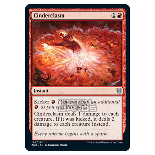 Magic The Gathering - Zendikar Rising - Cinderclasm - 136/391