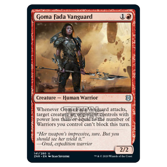 Magic The Gathering - Zendikar Rising - Goma Fada Vanguard - 141/391