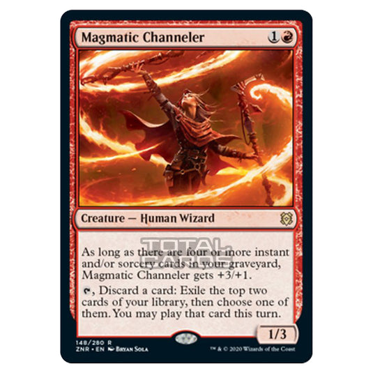 Magic The Gathering - Zendikar Rising - Magmatic Channeler - 148/391