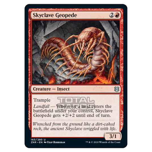 Magic The Gathering - Zendikar Rising - Skyclave Geopede - 163/391