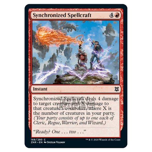 Magic The Gathering - Zendikar Rising - Synchronized Spellcraft - 168/391