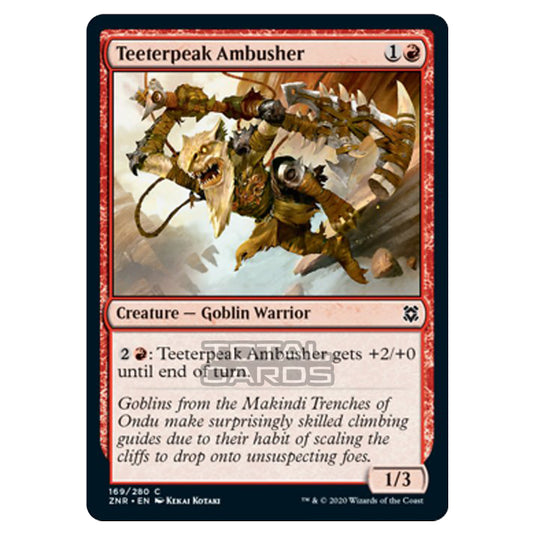 Magic The Gathering - Zendikar Rising - Teeterpeak Ambusher - 169/391