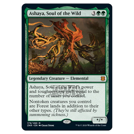 Magic The Gathering - Zendikar Rising - Ashaya, Soul of the Wild - 179/391