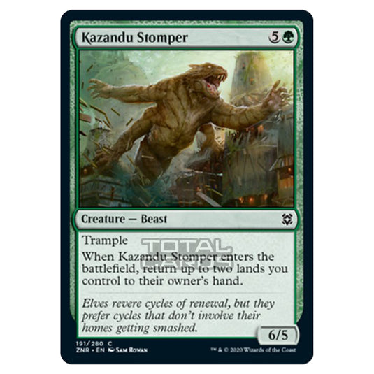 Magic The Gathering - Zendikar Rising - Kazandu Stomper - 191/391