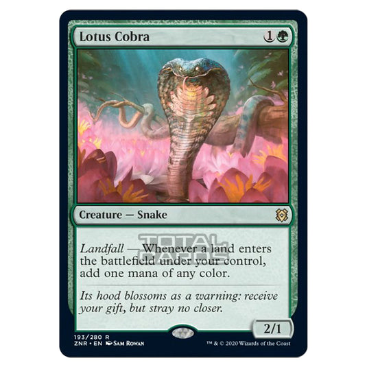 Magic The Gathering - Zendikar Rising - Lotus Cobra - 193/391