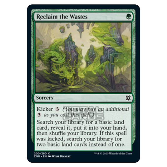 Magic The Gathering - Zendikar Rising - Reclaim the Wastes - 200/391