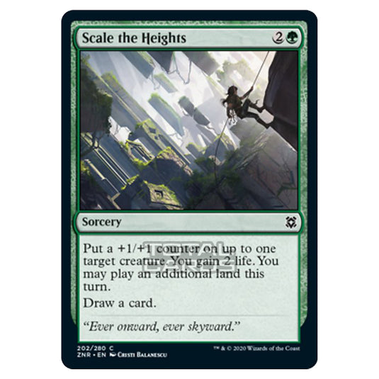 Magic The Gathering - Zendikar Rising - Scale the Heights - 202/391