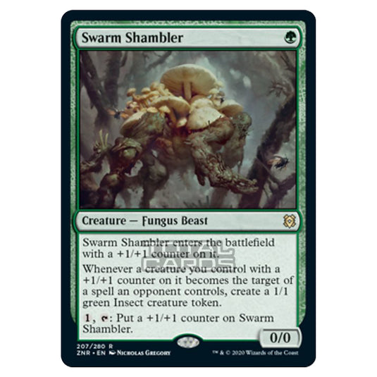 Magic The Gathering - Zendikar Rising - Swarm Shambler - 207/391