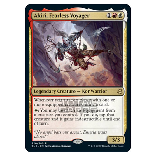 Magic The Gathering - Zendikar Rising - Akiri, Fearless Voyager - 220/391