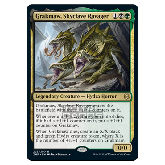 Magic The Gathering - Zendikar Rising - Grakmaw, Skyclave Ravager - 223/391