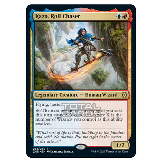 Magic The Gathering - Zendikar Rising - Kaza, Roil Chaser - 225/391