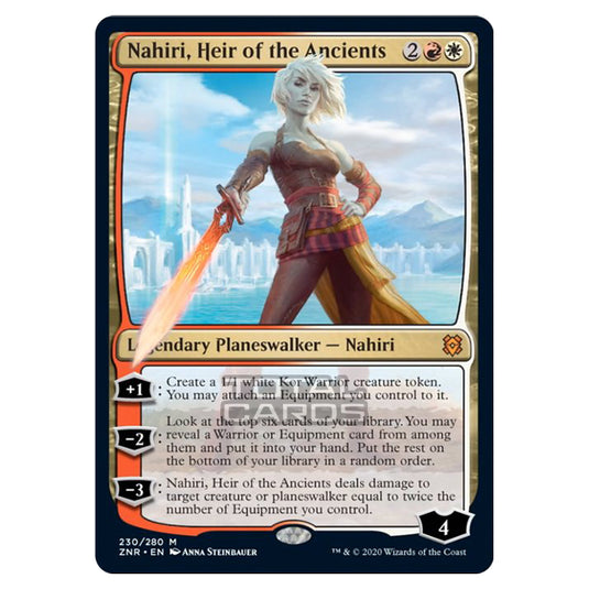 Magic The Gathering - Zendikar Rising - Nahiri, Heir of the Ancients - 230/391