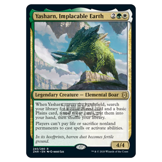 Magic The Gathering - Zendikar Rising - Yasharn, Implacable Earth - 240/391