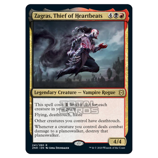 Magic The Gathering - Zendikar Rising - Zagras, Thief of Heartbeats - 241/391