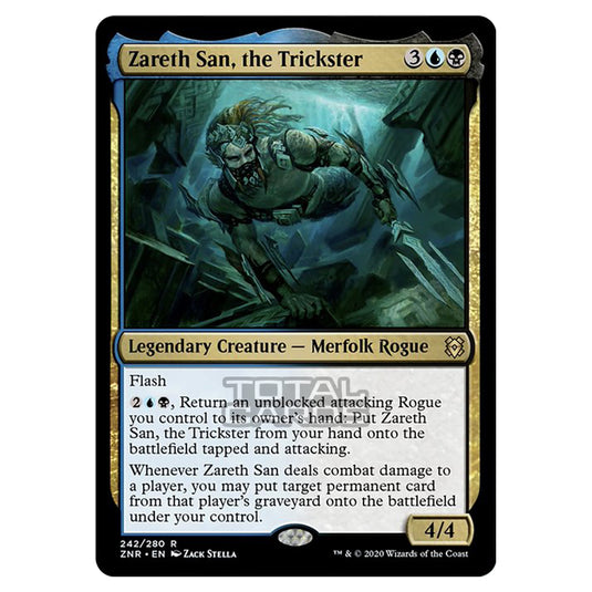 Magic The Gathering - Zendikar Rising - Zareth San, the Trickster - 242/391