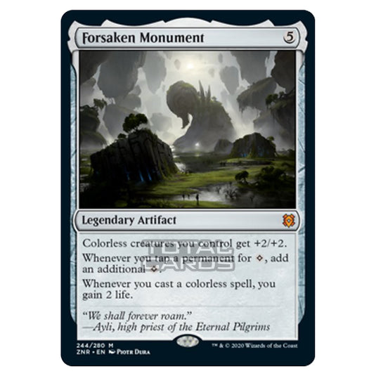 Magic The Gathering - Zendikar Rising - Forsaken Monument - 244/391