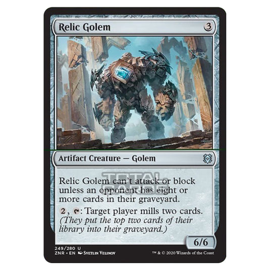 Magic The Gathering - Zendikar Rising - Relic Golem - 249/391