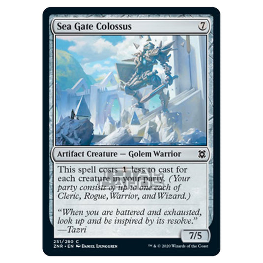 Magic The Gathering - Zendikar Rising - Sea Gate Colossus - 251/391