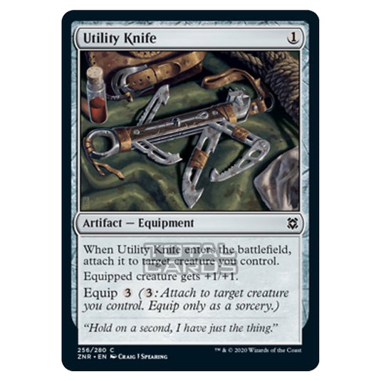 Magic The Gathering - Zendikar Rising - Utility Knife - 256/391