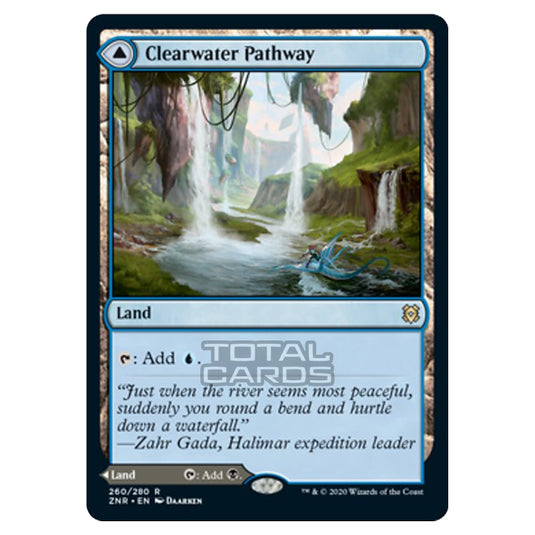 Magic The Gathering - Zendikar Rising - Clearwater Pathway // Murkwater Pathway - 260/391