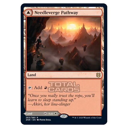 Magic The Gathering - Zendikar Rising - Needleverge Pathway // Pillarverge Pathway - 263/391