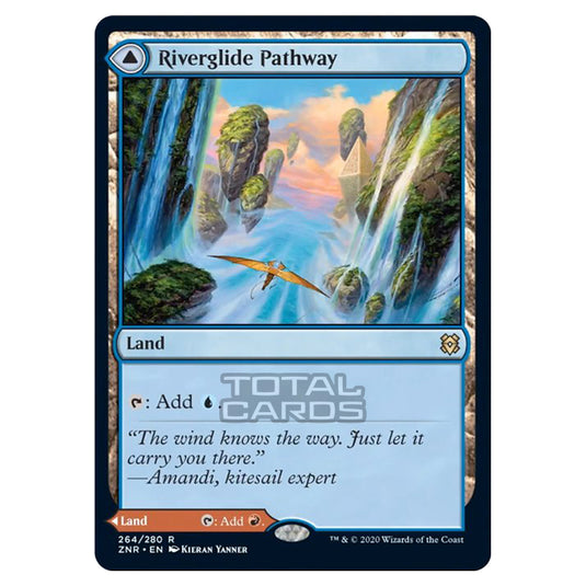 Magic The Gathering - Zendikar Rising - Riverglide Pathway // Lavaglide Pathway - 264/391