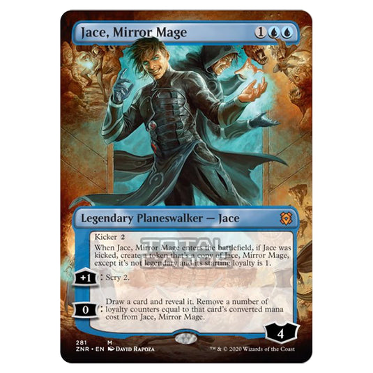 Magic The Gathering - Zendikar Rising - Jace, Mirror Mage - 281/391