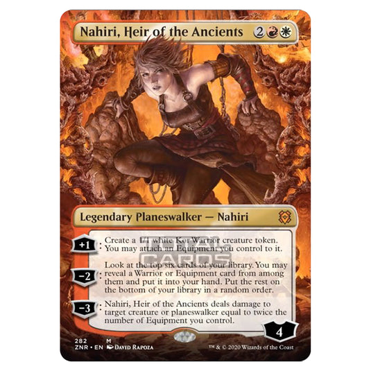Magic The Gathering - Zendikar Rising - Nahiri, Heir of the Ancients - Magic The Gathering - Zendikar Rising - Nahiri, Heir of the Ancients -