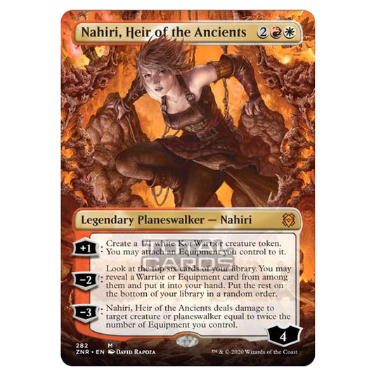 Magic The Gathering - Zendikar Rising - Nahiri, Heir of the Ancients - 282/391