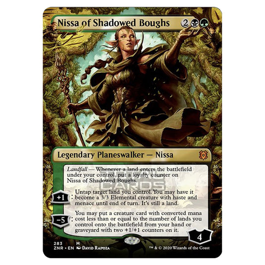 Magic The Gathering - Zendikar Rising - Nissa of Shadowed Boughs - 283/391