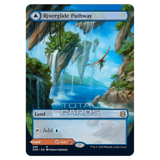 Magic The Gathering - Zendikar Rising - Riverglide Pathway // Lavaglide Pathway - 289/391