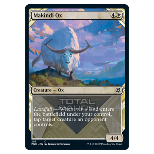 Magic The Gathering - Zendikar Rising - Makindi Ox - 293/391 Magic The Gathering - Zendikar Rising - Makindi Ox - 293/391