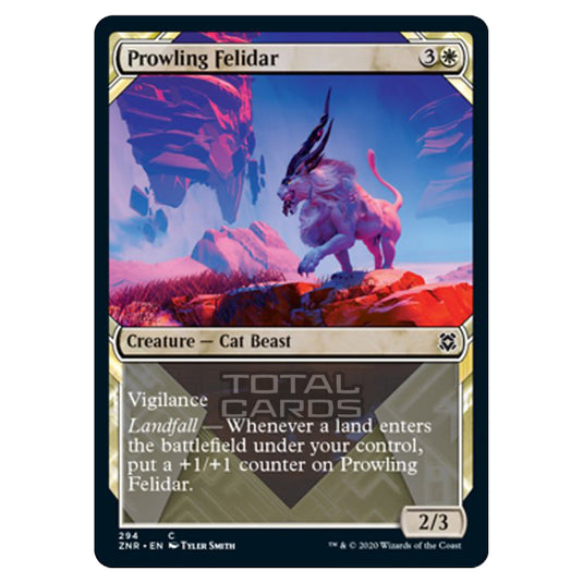 Magic The Gathering - Zendikar Rising - Prowling Felidar - 294/391