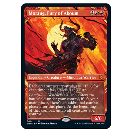 Magic The Gathering - Zendikar Rising - Moraug, Fury of Akoum - 300/391