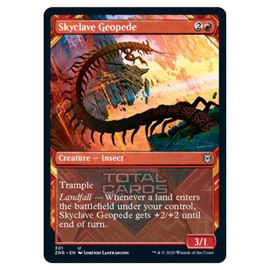 Magic The Gathering - Zendikar Rising - Skyclave Geopede - 301/391