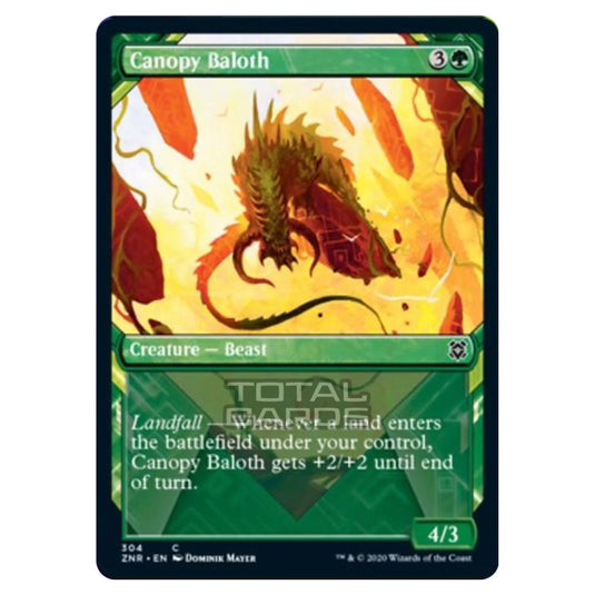 Magic The Gathering - Zendikar Rising - Canopy Baloth - 304/391