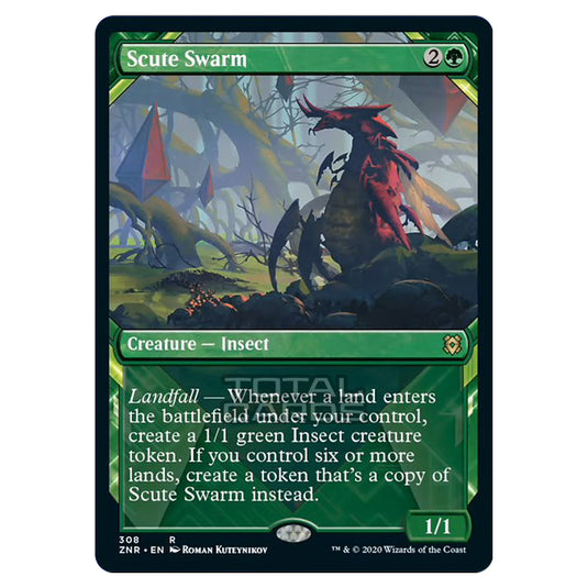 Magic The Gathering - Zendikar Rising - Scute Swarm - 308/391