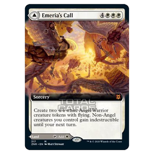 Magic The Gathering - Zendikar Rising - Emeria's Call // Emeria, Shattered Skyclave - 317/391