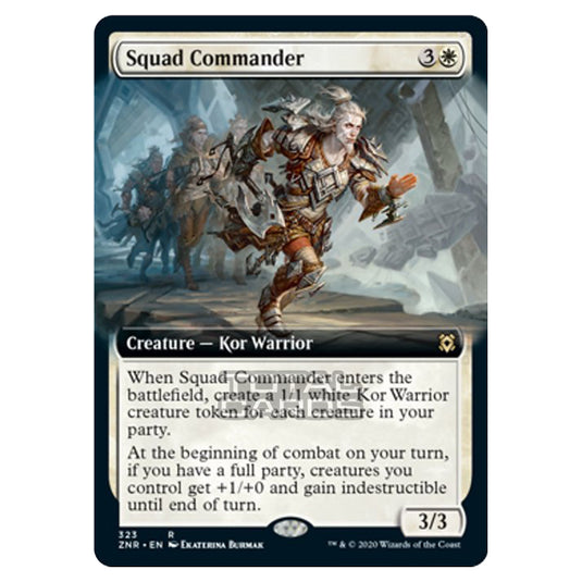 Magic The Gathering - Zendikar Rising - Squad Commander - 323/391