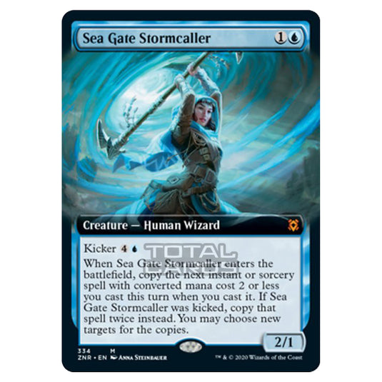 Magic The Gathering - Zendikar Rising - Sea Gate Stormcaller - 334/391